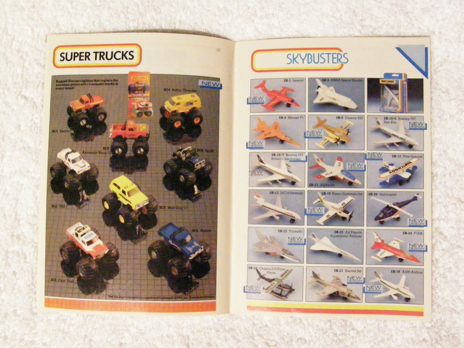 MATCHBOX COLLECTORS CATALOG 1986 - 48 pages