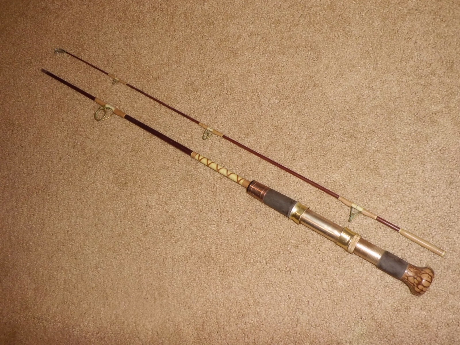 Vintage GLADDING South Bend Spinning 5' Rod | eBay