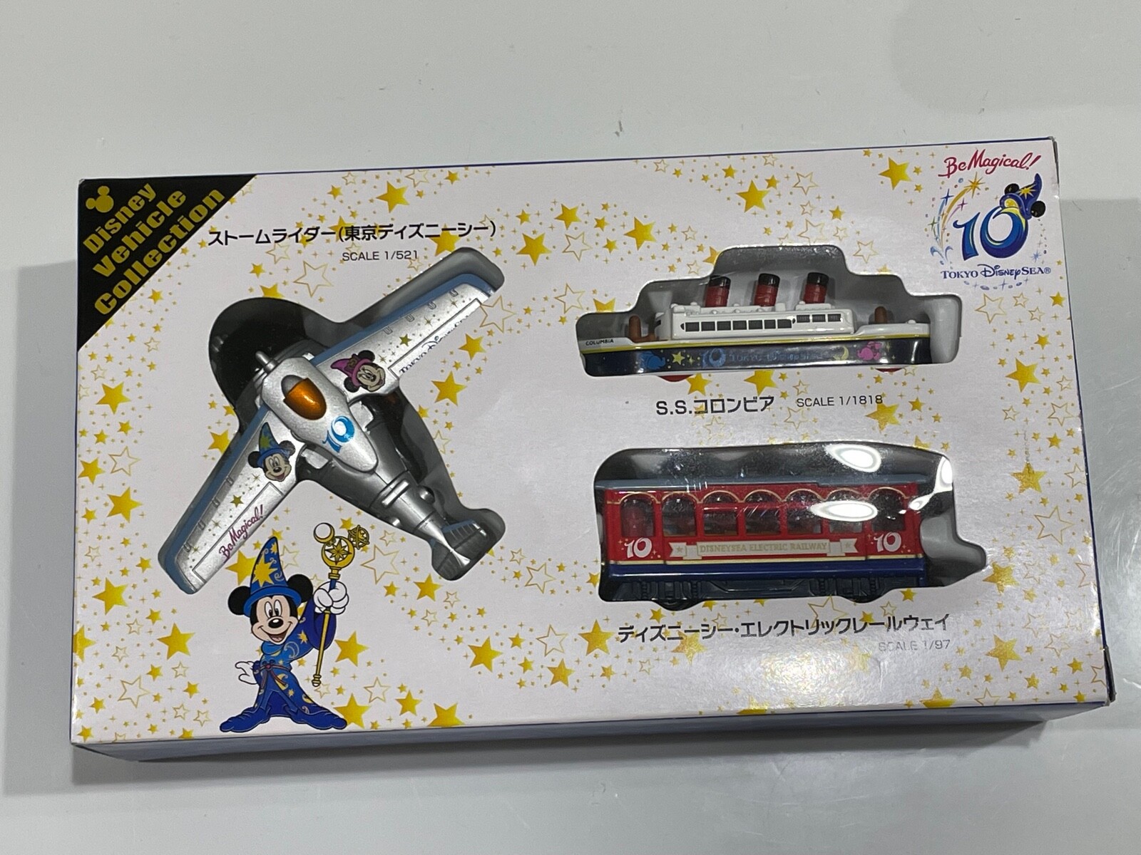 TOMICA Tokyo Disney Sea 10th Anniversary Disney Vehicle