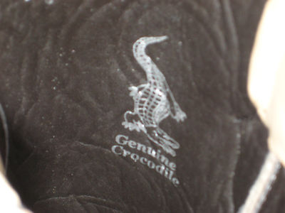 Pre-owned Wild West Boots Wild West Oryx Genuine Crocodile Hornback Western Cowboy Boot J-toe Ee+ 2990211 In Oryx Tan