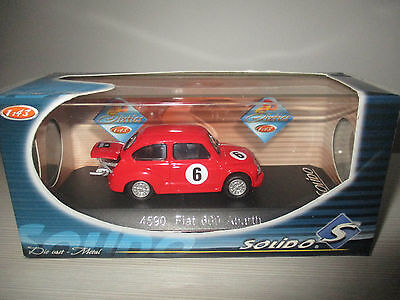 FIAT 600 ABARTH -4590- SOLIDO SCALA 1:43