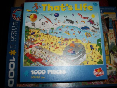 Puzzle 1000 Teile That´s Life , Goliath