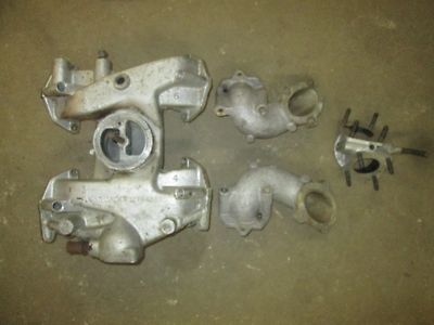 Triumph Stag Good Used Intake Manifold with adapter and elbows