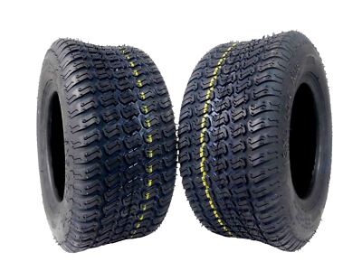 MASSFX 13x5-6 Lawn & Garden, Lawn Mower Tire 4 Ply with 3mm Tread Depth (2 Pack)