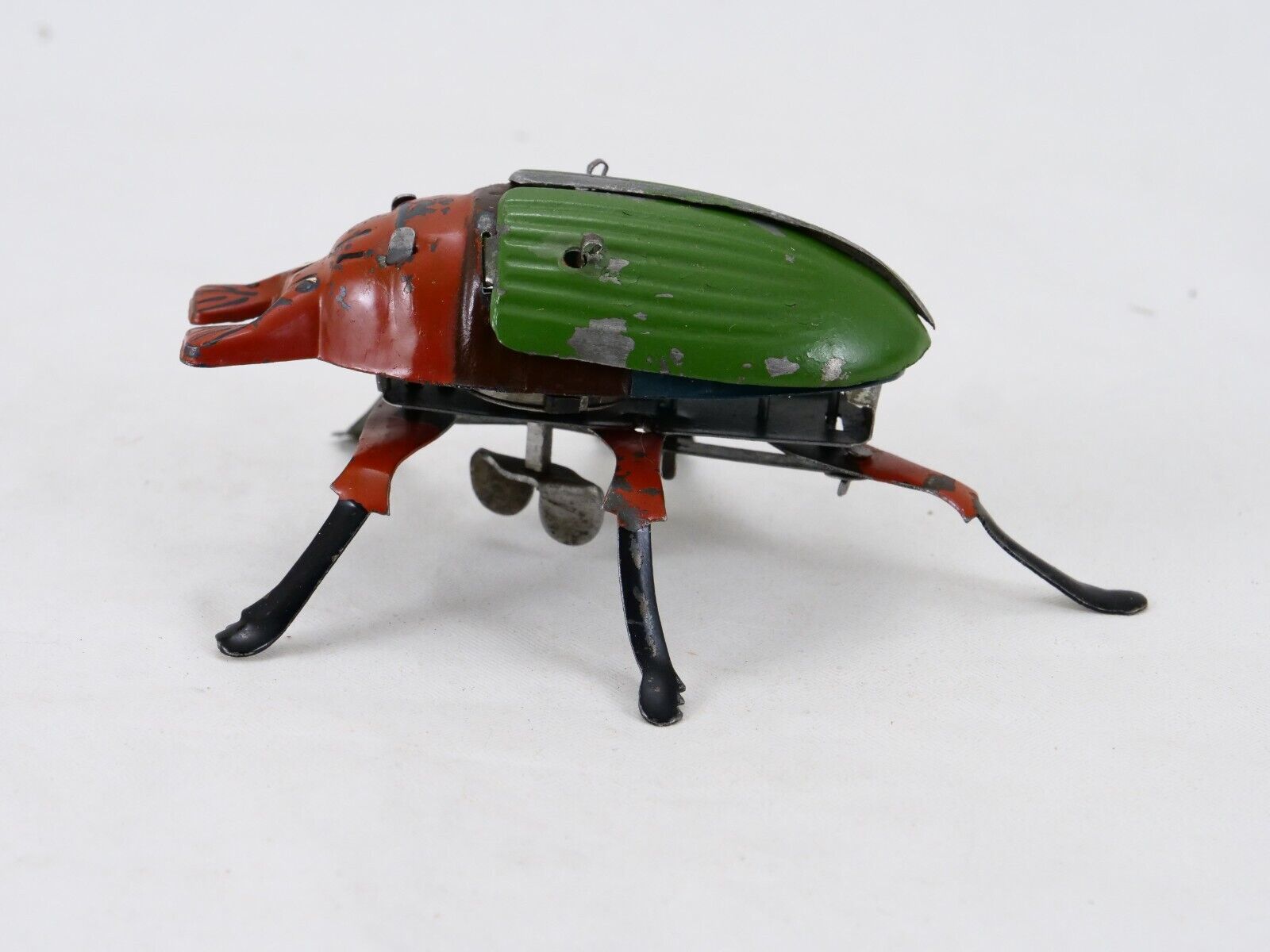 Lehmann Scarab toy tin mechanical early 20th century Lehmann Scarab toy tin mechanical early 20th century