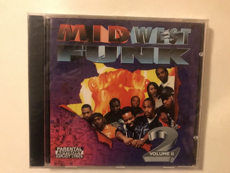 Ka＊V＊R G-RAP G-FUNK Midwest Funk Vol 2 SEALED RARE G Funk Rap 90's Ohio Rhythm