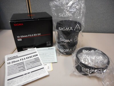 SIGMA 10-20mm F3.5 EX DC HSM Lens for Canon AF
