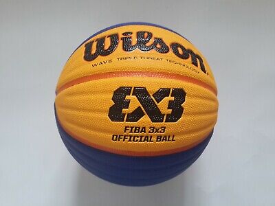 Wilson WTB0533 EX3 BasketBall Offizieller FIBA 3 x 3 Spielball Size 6 Outdoor