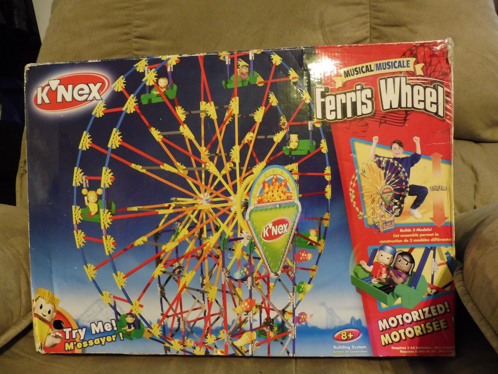 Preowned K'Nex Musical Motorized Ferris Wheel