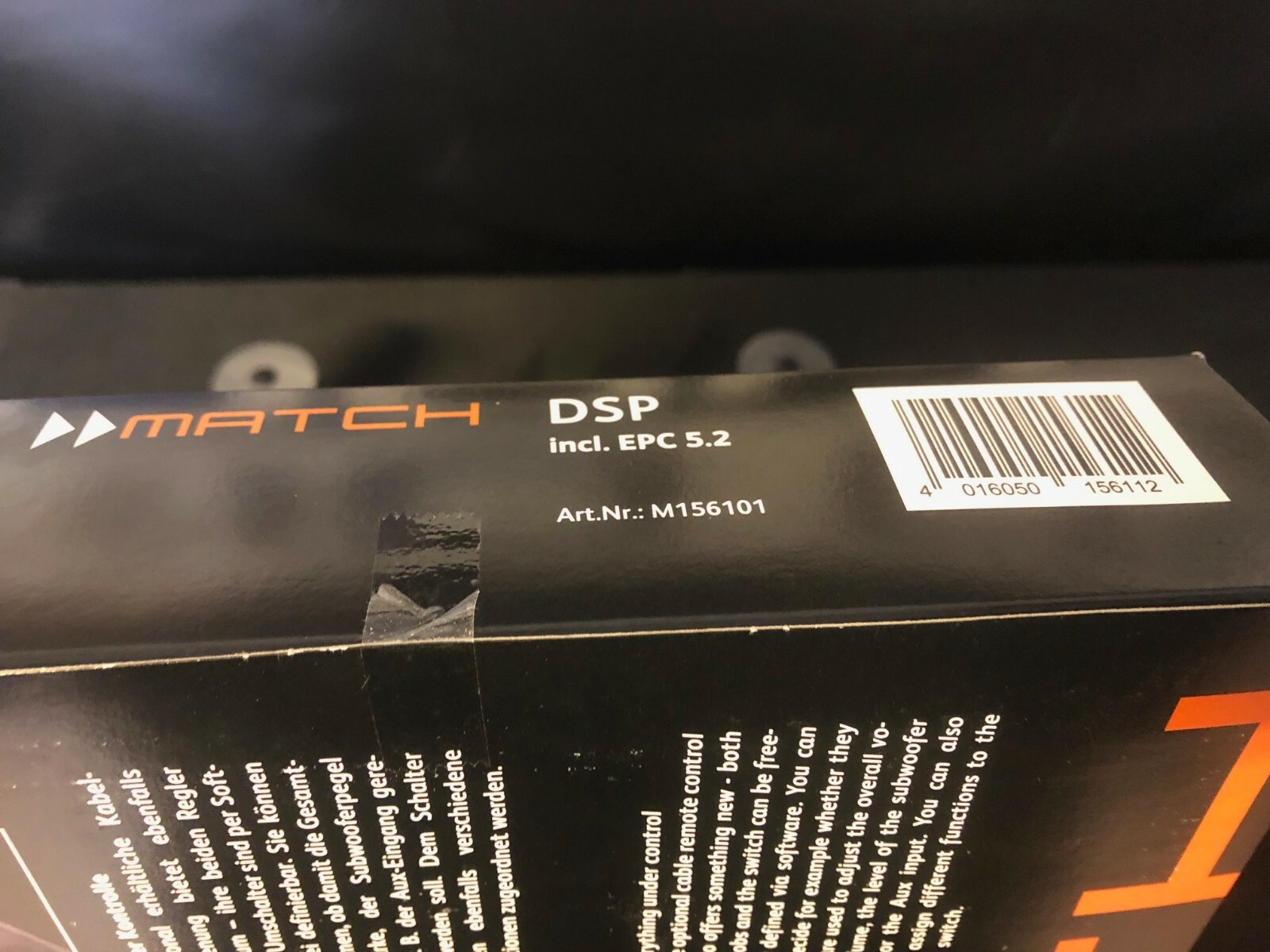 NEW Match DSP by Audiotec Fischer. 6-channel DSP,