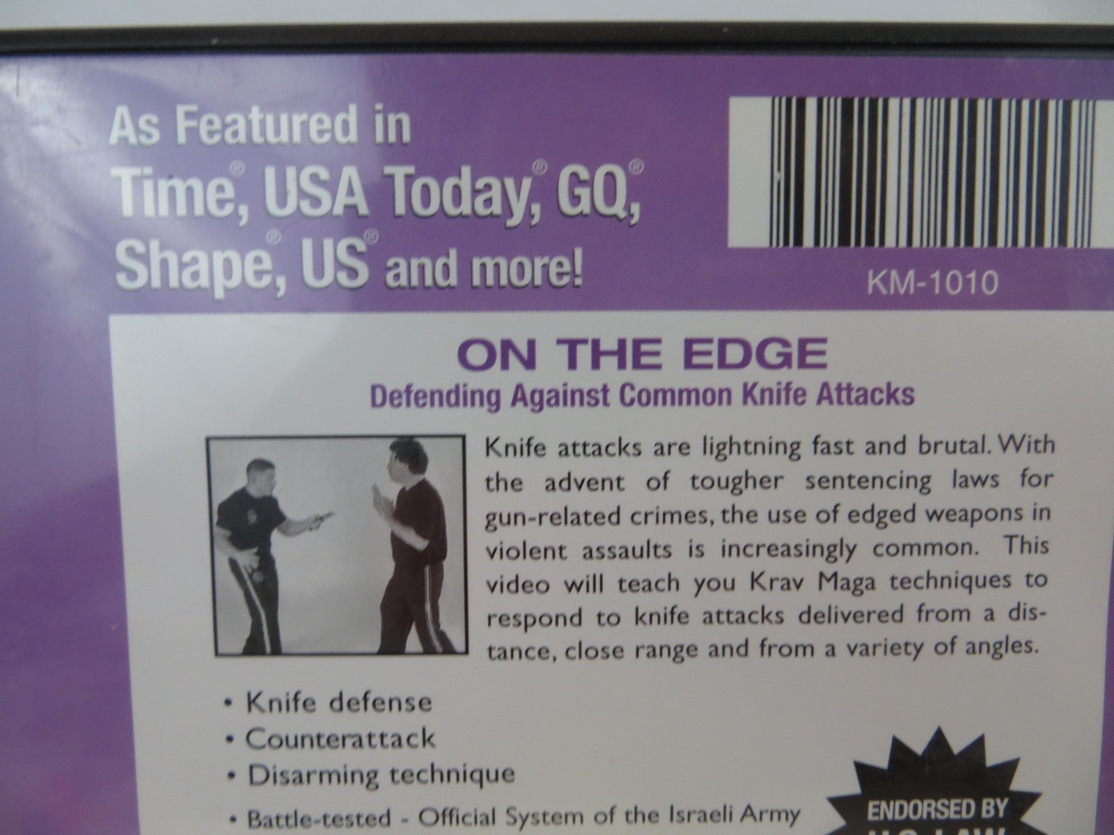 Krav Maga Instructional DVD lot of 3 Basic Combat On The Edge Best Defense lc679