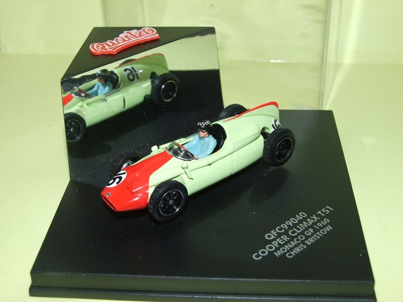 Cooper Climax T51 Gp Monaco 1960 Bristow Quartzo Qfc99040 1:43