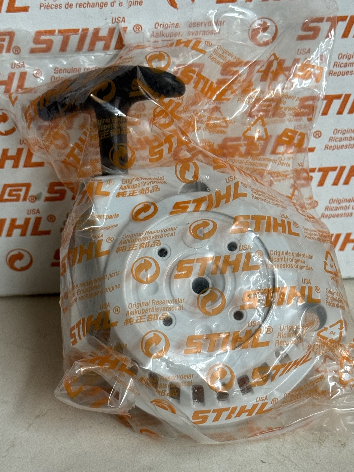 STIHL OEM REWIND STARTER 4149 190 4001 FOR FS94R KM94R HL91K HL94 HL94K - Picture 4 of 5