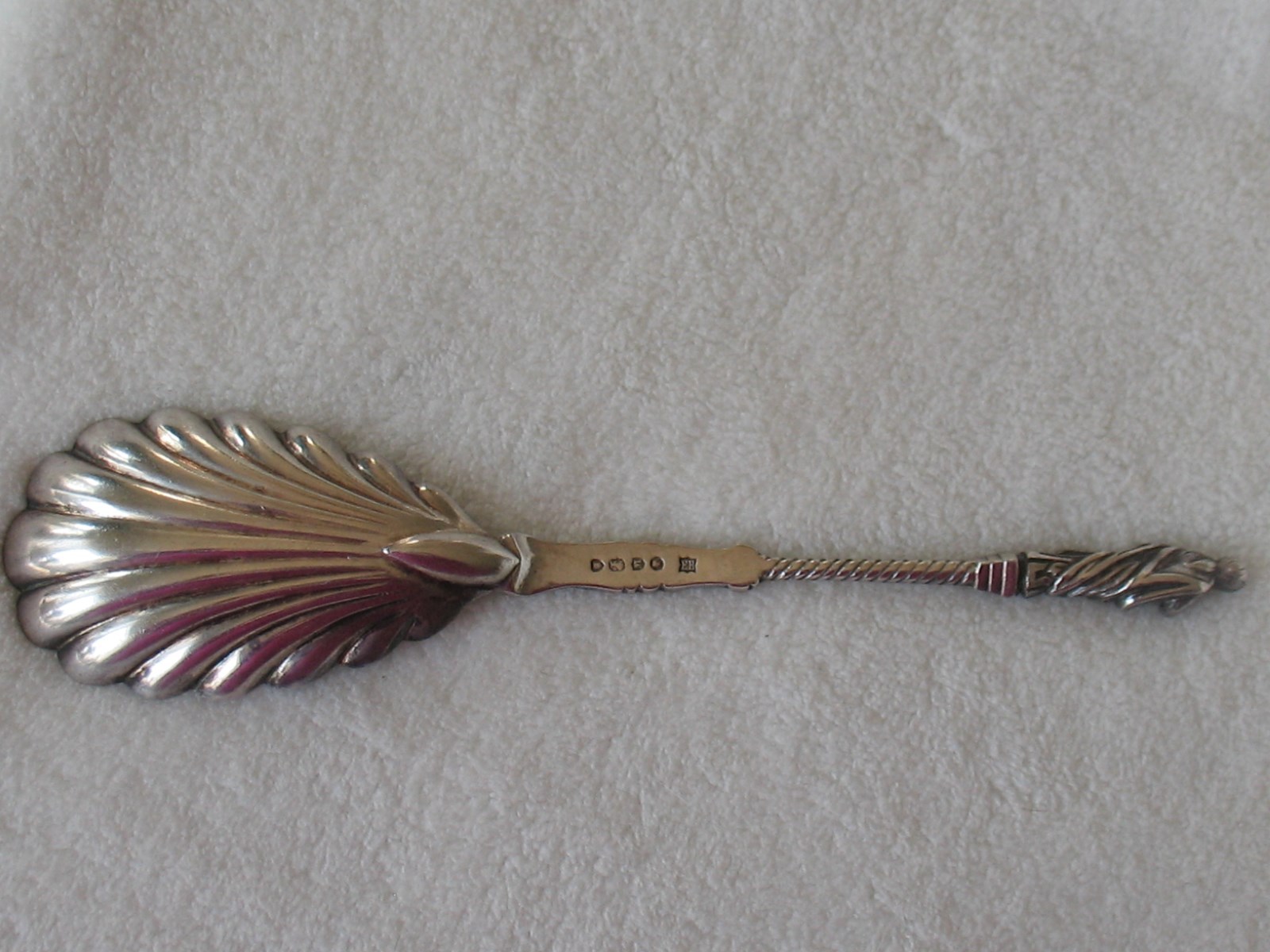 William Hutton & Sons London Sterling Silver Apostle Spoon, 1888