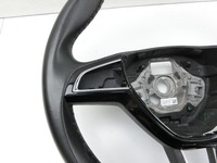 Skoda Octavia III 5E 17-20 Lenkrad ohne Airbag Lederlenkrad Schwarz Chromglanz Skoda Octavia III 5E 17-20... Vorschau 4