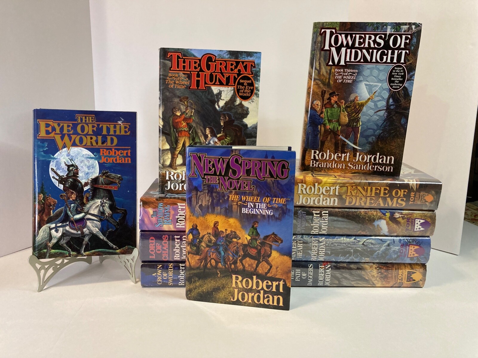 Build A Book Lot: Wheel of Time Series by Robert Jordan Hardcovers Choose Title | eBay Build A Book Lot: Wheel of Time Series by Robert Jordan Hardcovers Choose Title | eBay