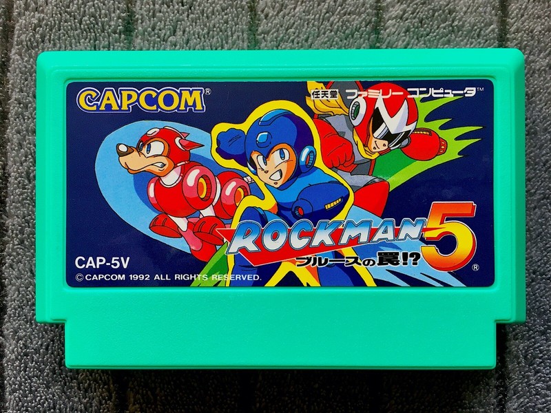 Rockman 5 Famicom Fc Nes Nintendo Japan Ebay