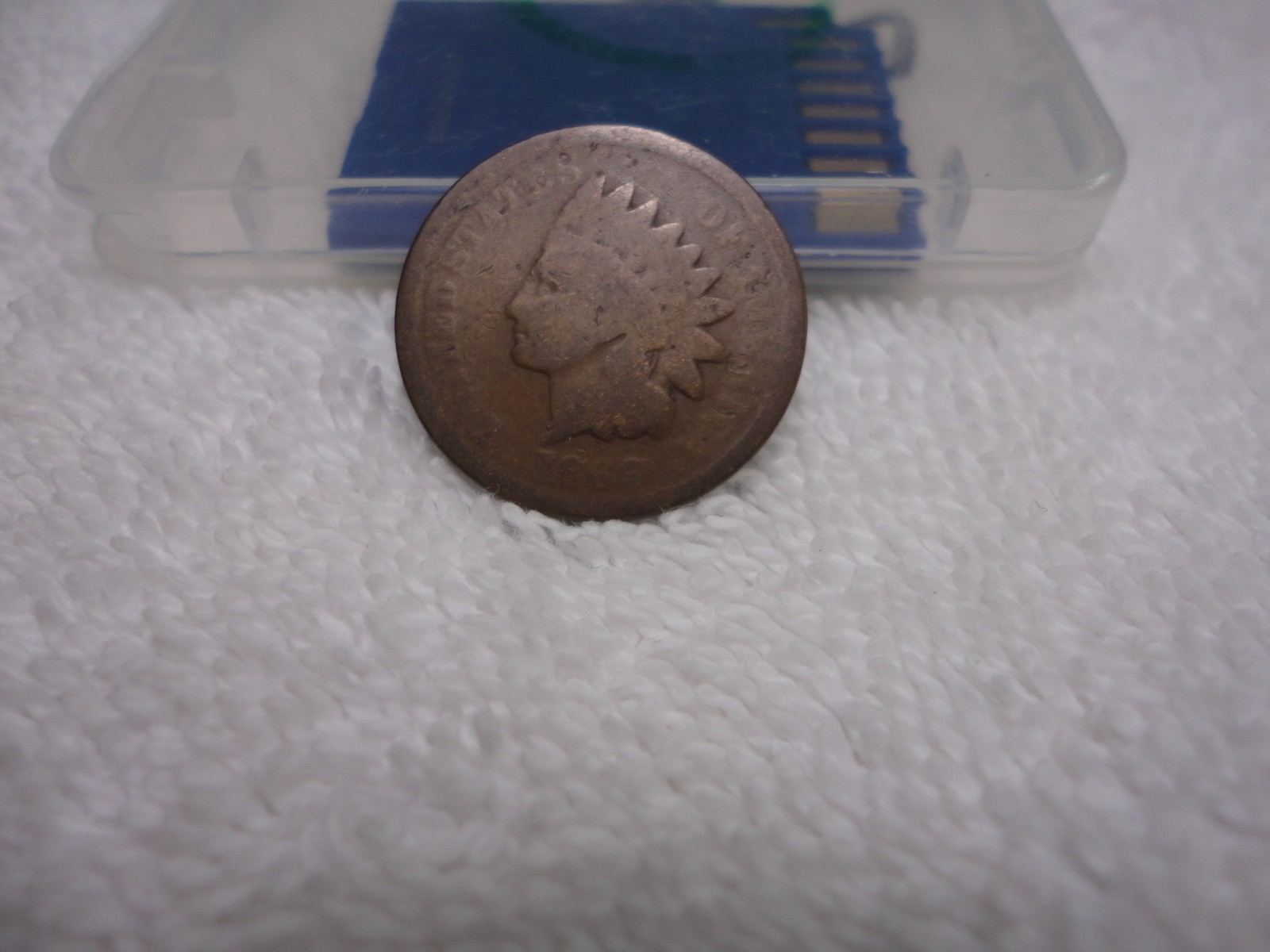 KEY 1869 INDIAN HEAD CENT BRONZE VARIETY 3 BUSINESS,CIRCULATED, PHILADELPHIA