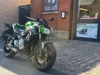 69 reg Kawasaki Z650 naked motorcycle in Green