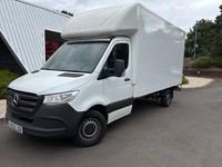 2022 Mercedes-Benz Sprinter 3.5t Progressive Luton CHASSIS CAB Diesel Manual
