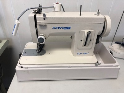 SEWLINE SLP-106-7 NEW  PORTABLE WALKING FOOT CASE+  INDUSTRIAL SEWING MACHINE