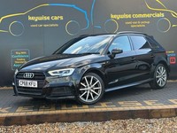 2018 Audi A3 30 TFSI 116 Black Edition 5dr S Tronic HATCHBACK PETROL Automatic