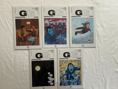 Lot of Generation Gone Image Comics issues 1-5 bagged and boarded