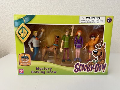 2011 Charter Ltd. Scooby-Doo Mystery Solving Crew Action Figure Collection NEW