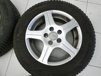 VW Polo 6R 09-14 4 x Kompletträder Aluminiumfelge Winterreifen 175/70R14 5X100 VW Polo 6R 09-14 17.12.2009 KBA46058... Vorschau 7