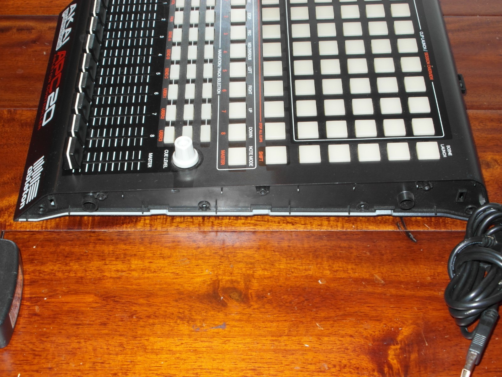 Akai APC20 - Ableton Performance Controller w/ Power Supply & USB Cable