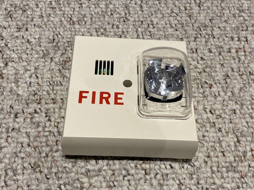 Siemens U-MHU-MCS-W Fire Alarm Horn/Strobe WHITE (WITH BRACKET)