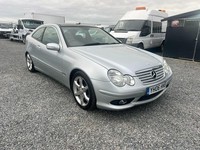 2006 Mercedes-Benz C Class C180K 3dr SPORTS EDITION SUPER CHARGED COUPE Petrol M