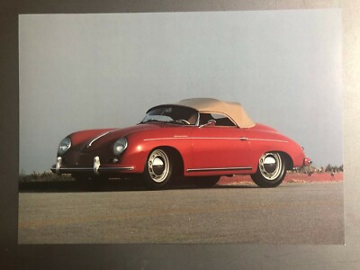 Porsche 356-A Speedster Calendar Picture, Print - RARE
