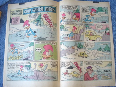 1980 WOODY WOODPECKER GOLD KEY COMIC BOOK #187 -NEAR MINT