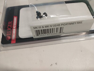 Replacement RUGER Picatinny Rail Mount Base Mark 3 IV LITE  6-48 HEX SCREWS (3)
