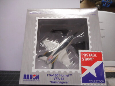 Daron Postage Stamp F/A-18C Hornet VFA-83 ''Rampagers '' 1:350 230013