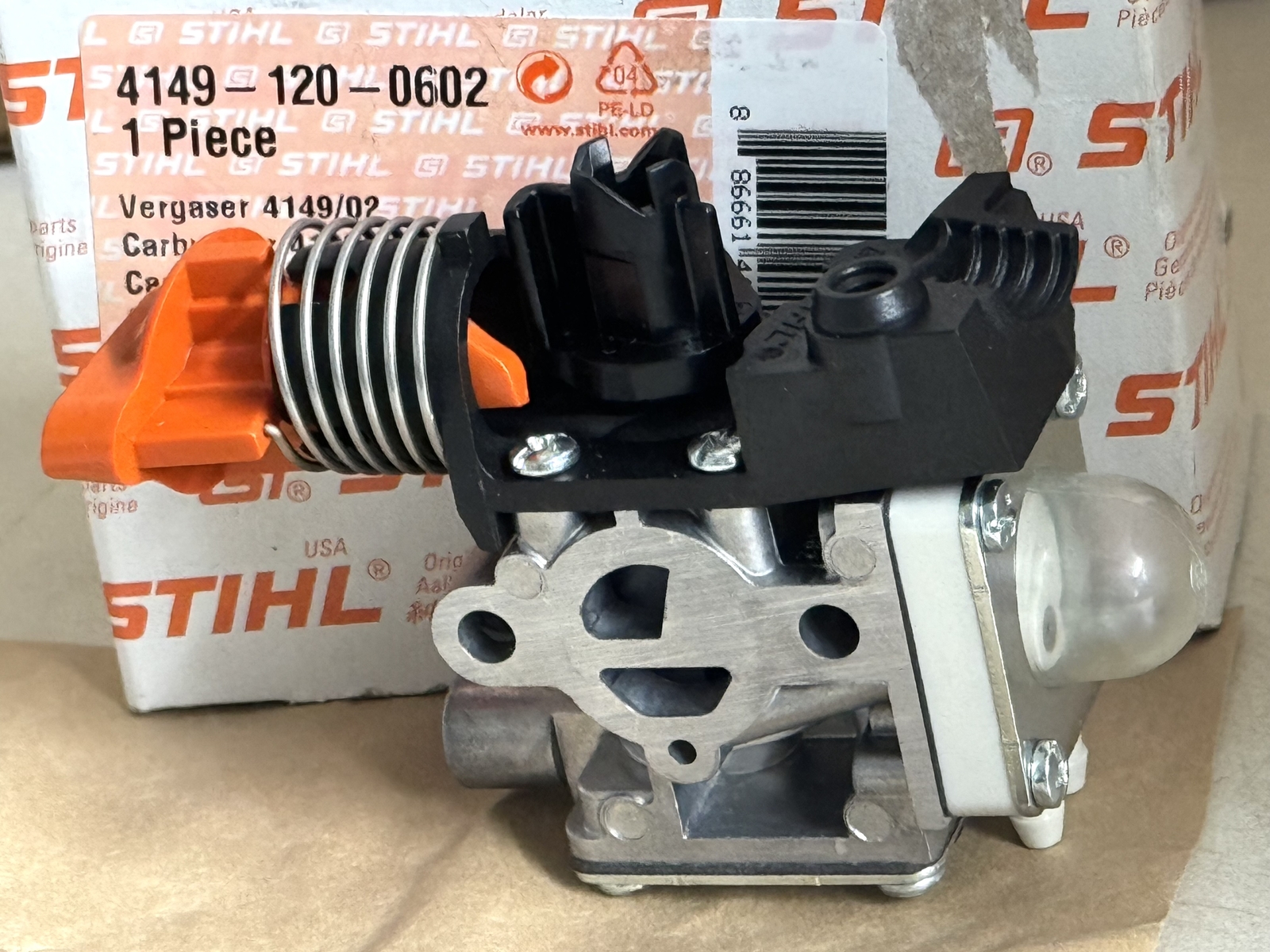 STIHL OEM ZAMA CARBURETOR 4149 120 0602 FS94R KM94R HL91K HL94 HL94K 4149/02 - Picture 5 of 5
