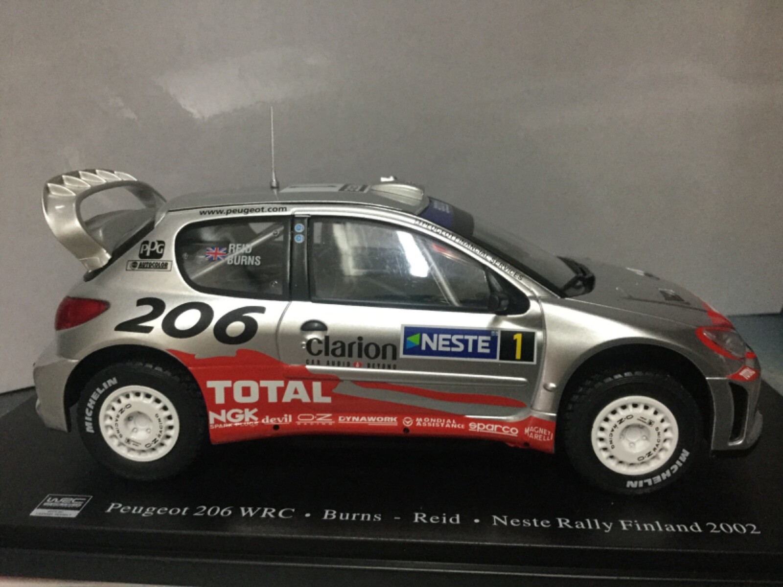Saico 2002 PEUGEOT 206 WRC ミニカー Saico 2002 PEUGEOT 206 WRC ミニカー Saico 1/32 プジョー 2002