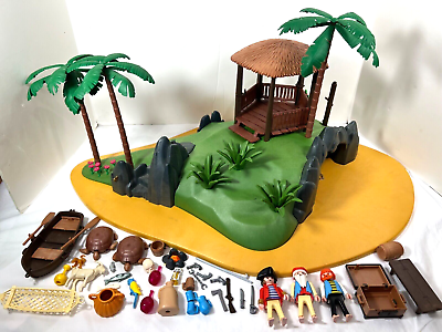 Playmobil Pirate set 3799 Turtle Cove Treasure Island excellent