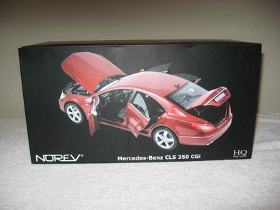 2010 MERCEDES-BENZ CLS 350 1:18 OPENING HOOD DOORS TRUNK HQ NICE