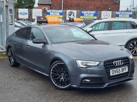 2015 Audi A5 2.0 TDI 190 Black Ed Plus 5dr Multitronic [5st] TOP SPEC HATCHBACK 
