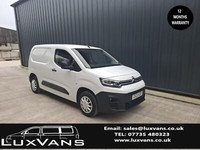 2021 Citroen Berlingo 1.5 BlueHDi 650Kg Enterprise 75ps PANEL VAN Diesel Manual