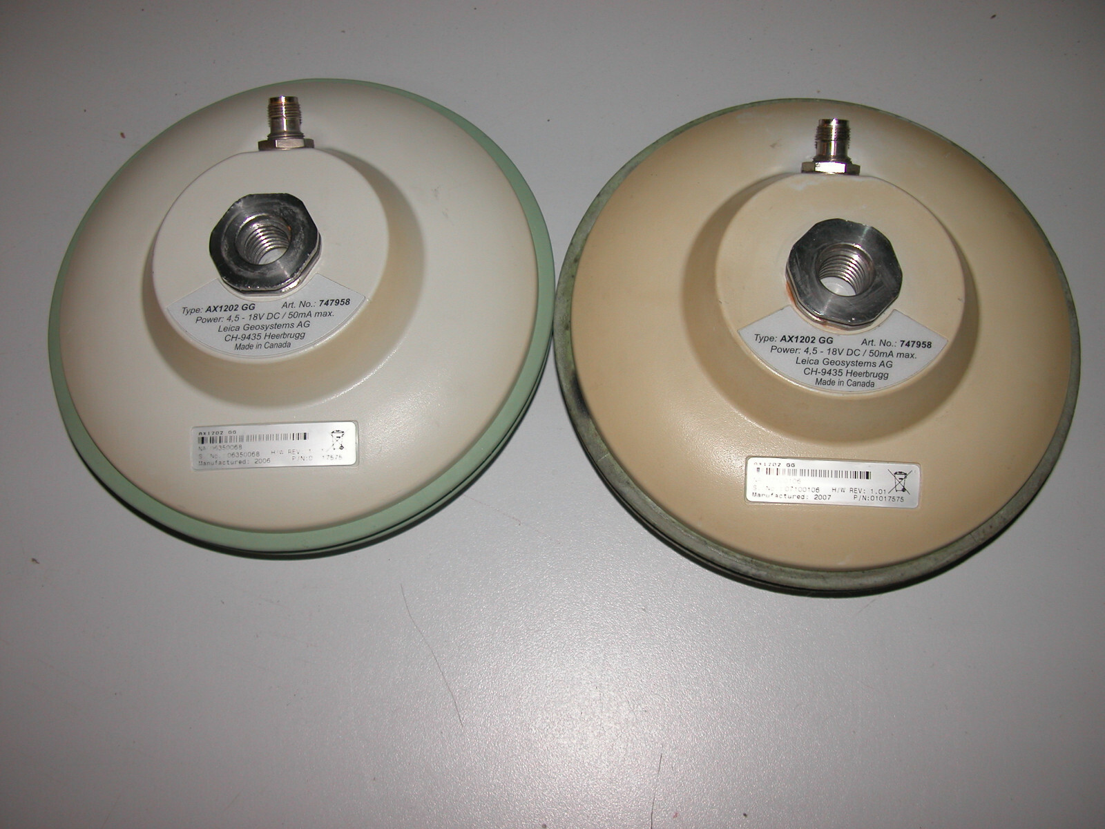 Lot of 2 X LEICA AX1202 GG  SURVEY ANTENNA