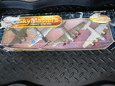 Sky Masters History's Heroes Airplane's C-47 Skytrain, P-51 Mustang, B-17, B-24