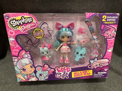 New, Shopkins Season 9 Wild Style Shoppies - Bella Bow and Bowdie Bear