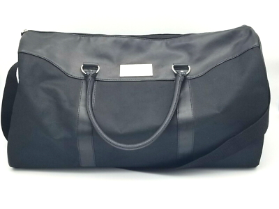Chrome Azzaro Hand Bag Duffle Travel Man Weekender Black eBay