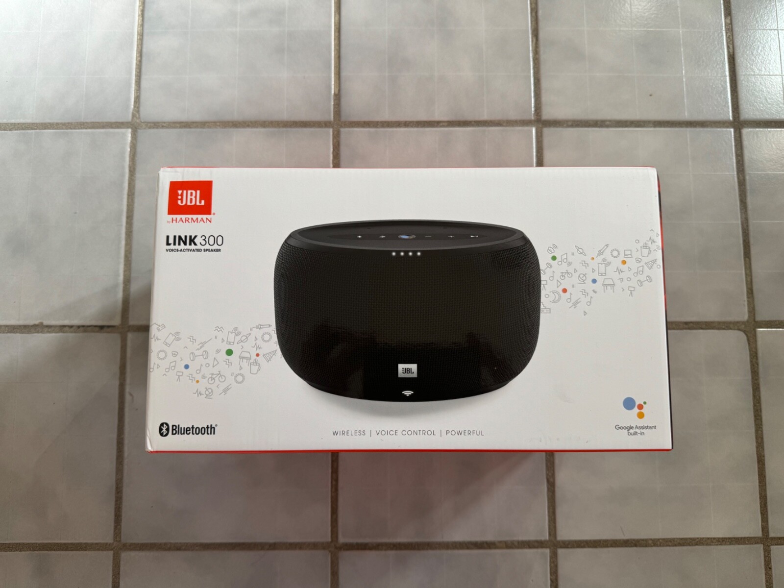 新品未使用品】 JBL LINK300 JBLLINK300BLKJN ブラック Bluetooth接続