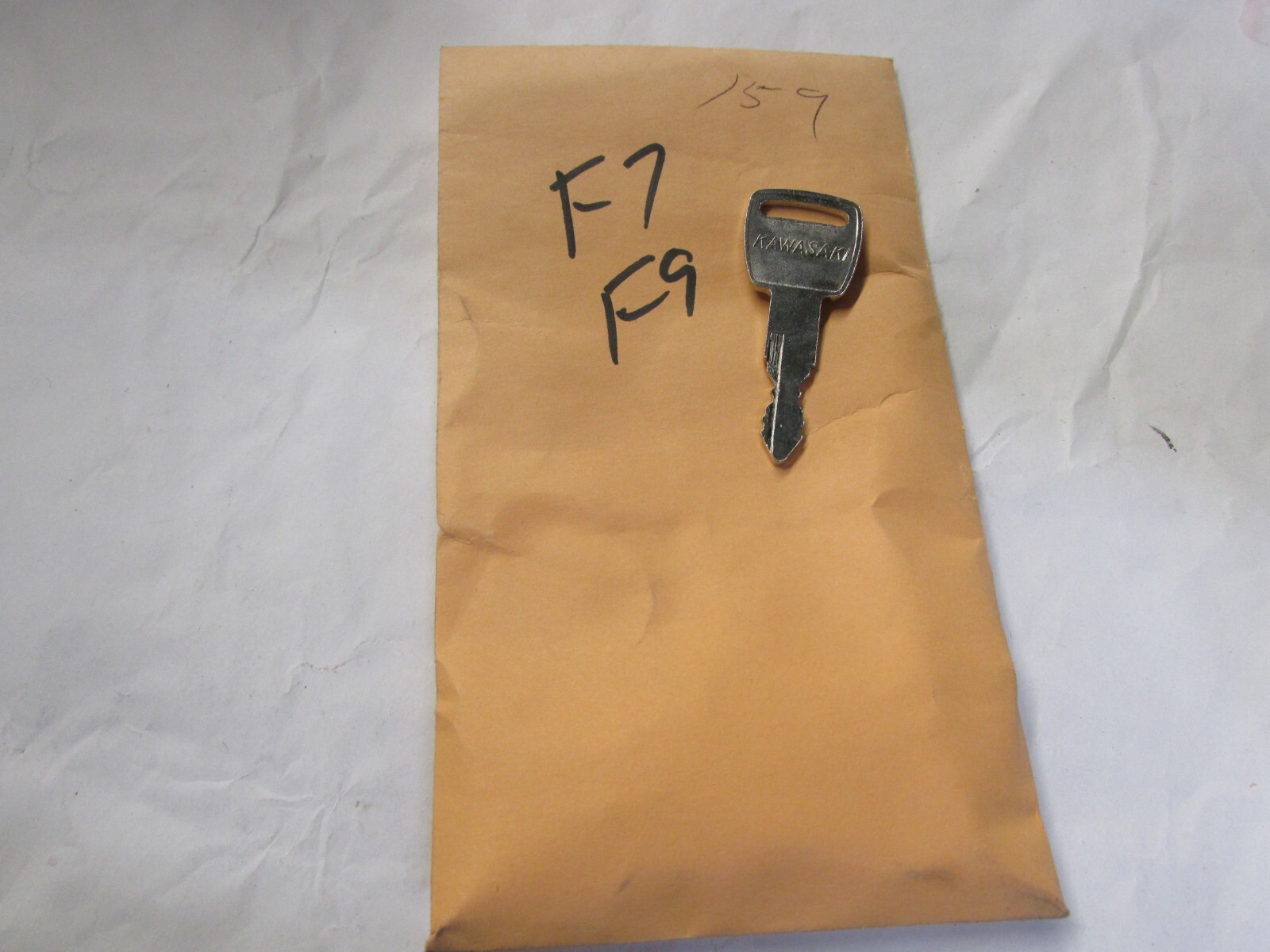 Vintage Kawasaki OEM Factory Pre Cut Motorcycle Key # 159 | eBay
