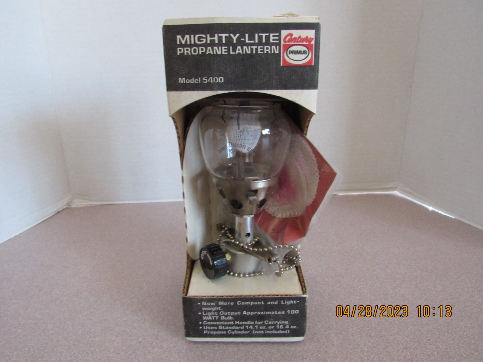 センチュリープリムス製ランタンModel 5400 MIGHTY-LITE