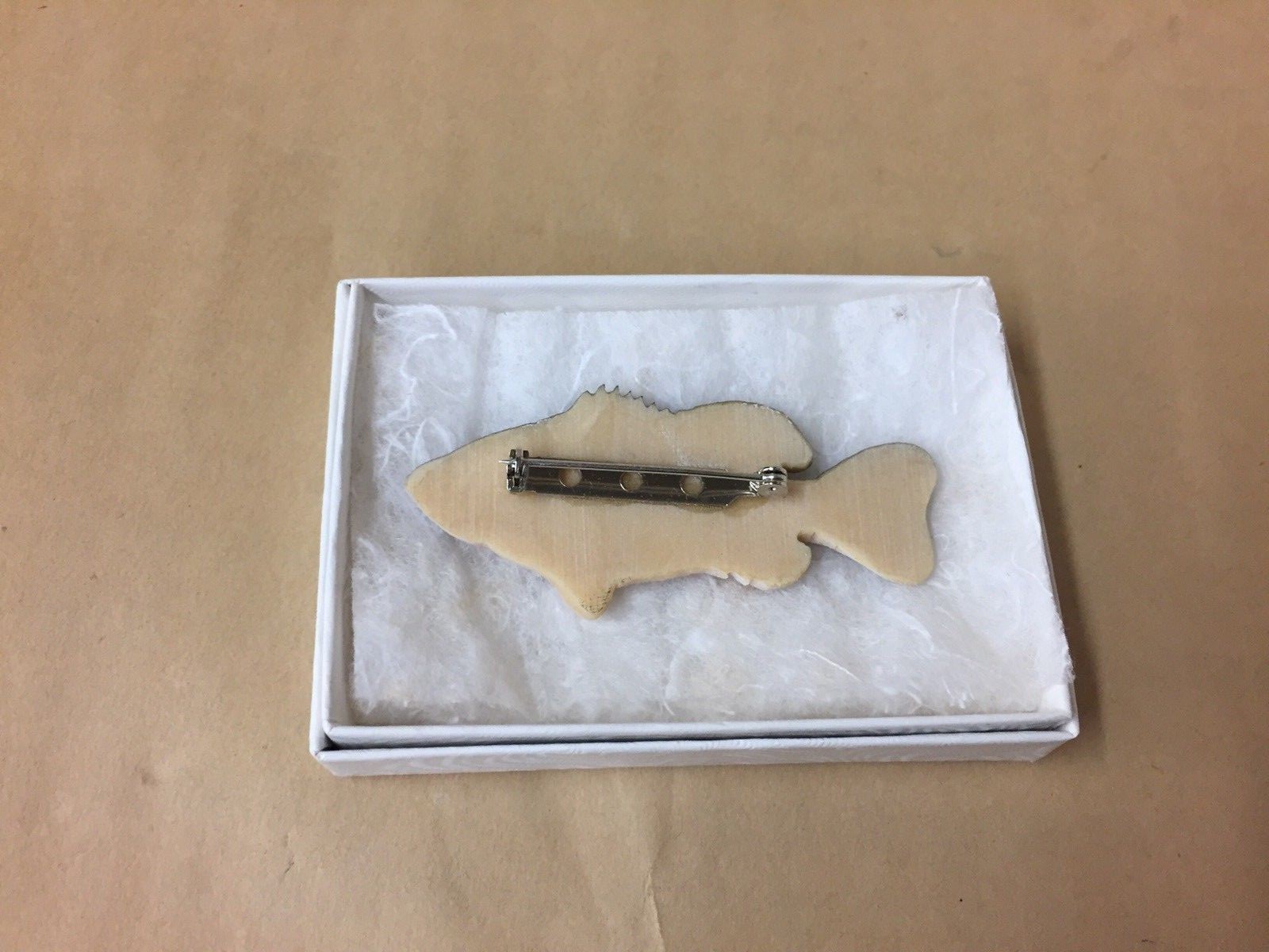Largemouth Bass Lapel Pin/Hat Pin with gift box